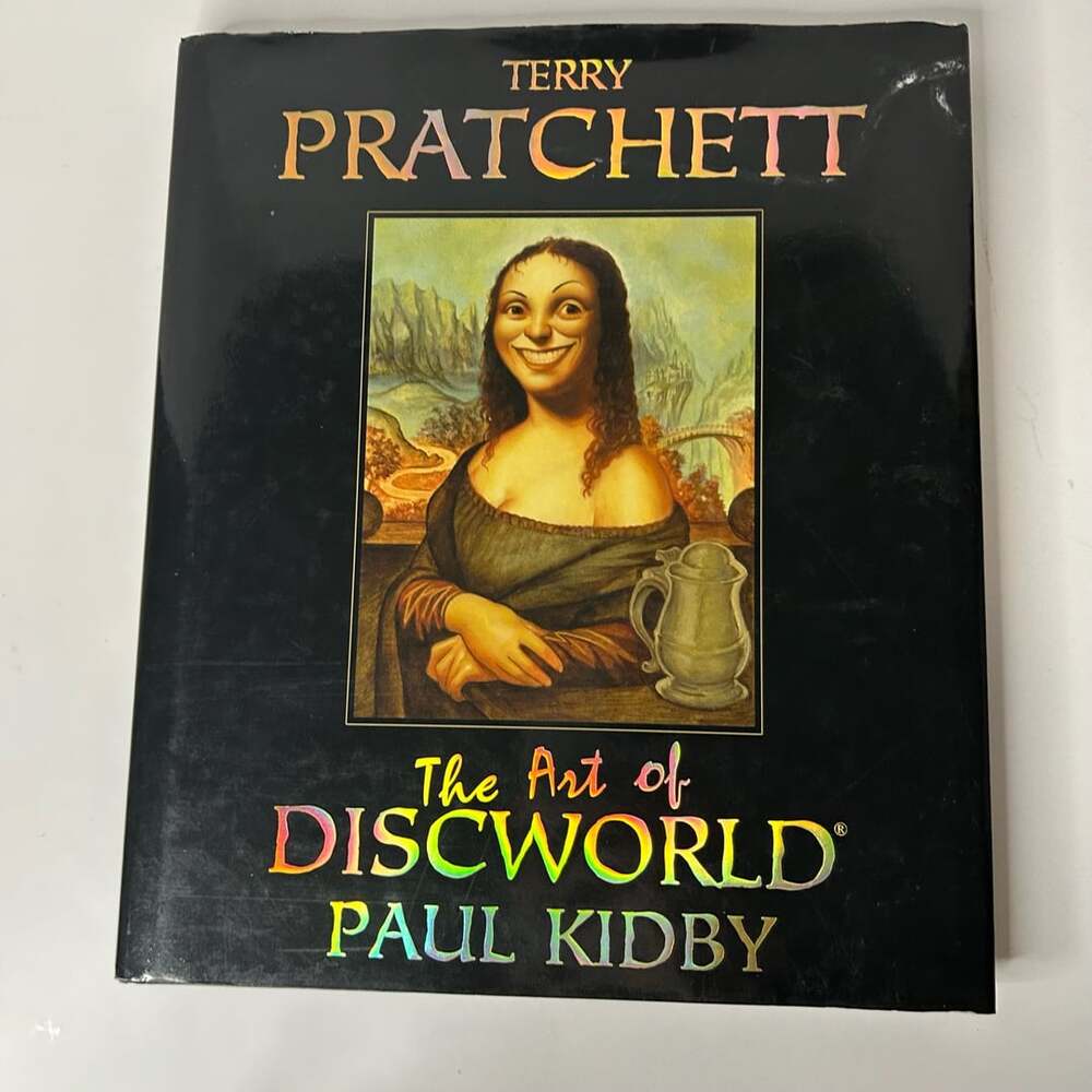 Terry Pratchett The Art of Discworld Hardcover Book Paul Kidby